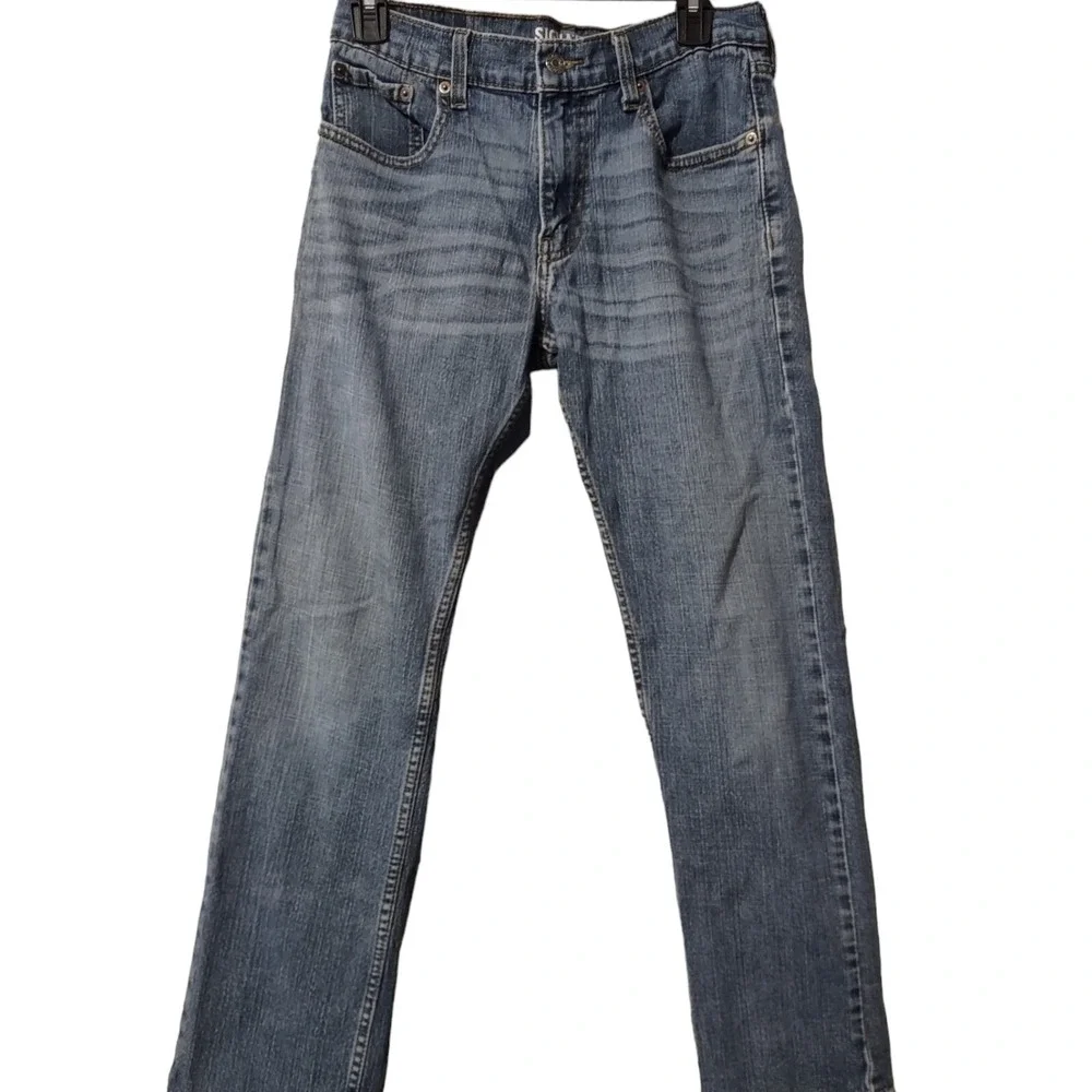 Signature By Levi Strauss S61 Jeans Mens 29x28 Relaxed 5 Pocket Blue Denim